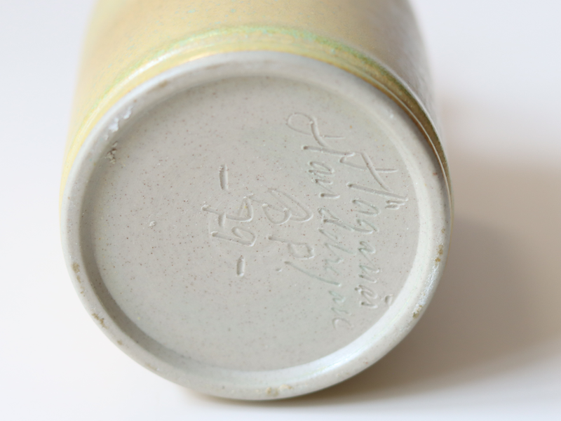 Höganäs Keramik（ホガナス・ケラミック） Handdrejare Bengt Persson（ベングト・パーション） vase 79 │ 北欧 スウェーデン ヴィンテージ 陶磁器 花瓶 一輪挿し