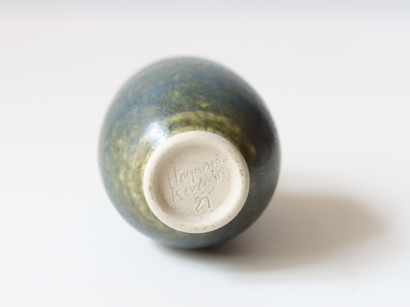 Höganäs Keramik（ホガナス・ケラミック） Handdrejare miniature vase 27 │ 北欧 スウェーデン ヴィンテージ 陶磁器 一輪挿し ミニチュア