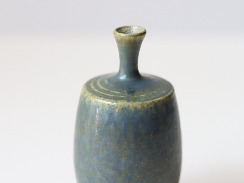 Höganäs Keramik（ホガナス・ケラミック） Handdrejare miniature vase 27 │ 北欧 スウェーデン ヴィンテージ 陶磁器 一輪挿し ミニチュア