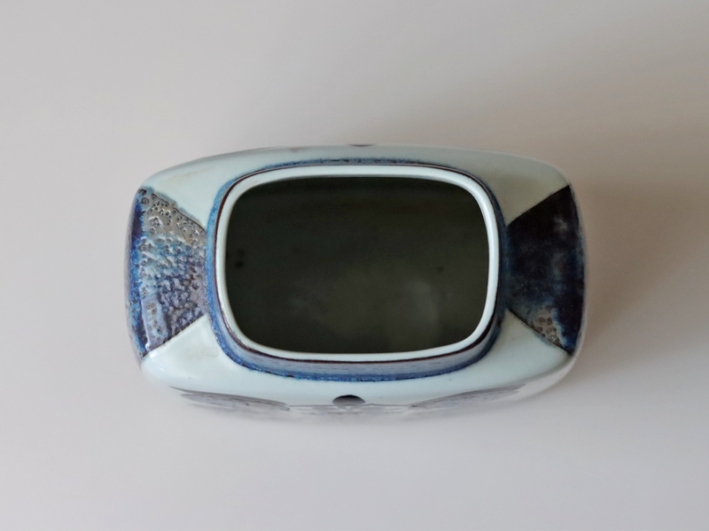 Royal copenhagen （ロイヤルコペンハーゲン） Tenera （テネラ） vase blueberry GH │ 北欧ヴィンテージ デンマーク 花瓶 ブルーベリー  陶磁器