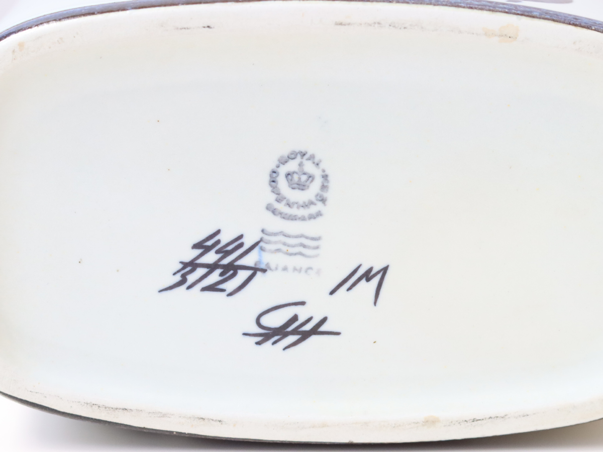 Royal copenhagen （ロイヤルコペンハーゲン） Tenera （テネラ） vase blueberry GH │ 北欧ヴィンテージ デンマーク 花瓶 ブルーベリー  陶磁器