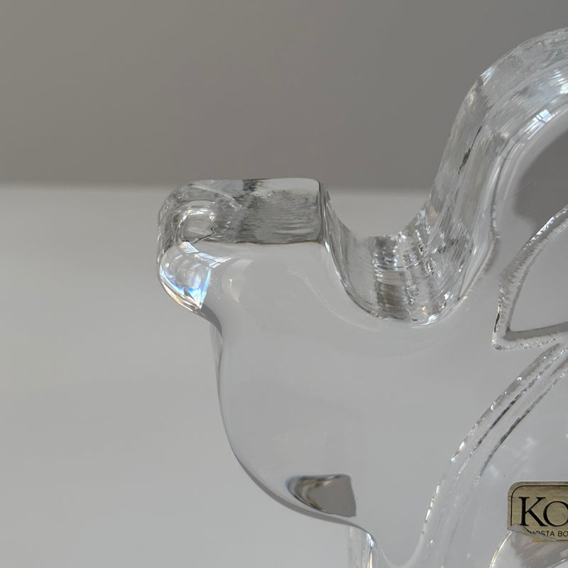 Kosta Boda （コスタ・ボダ） zoo Dromedary │ 北欧 スウェーデン ヴィンテージ オブジェ ガラス