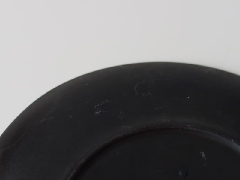 Gustavsberg （グスタフスベリ） Stig Lindberg（スティグ・リンドベリ） Piazza（ピアッツァ） 19.5cm plate black women/city │ 北欧 スウェーデン ヴィンテージ プレート 女性 街並み 陶磁器