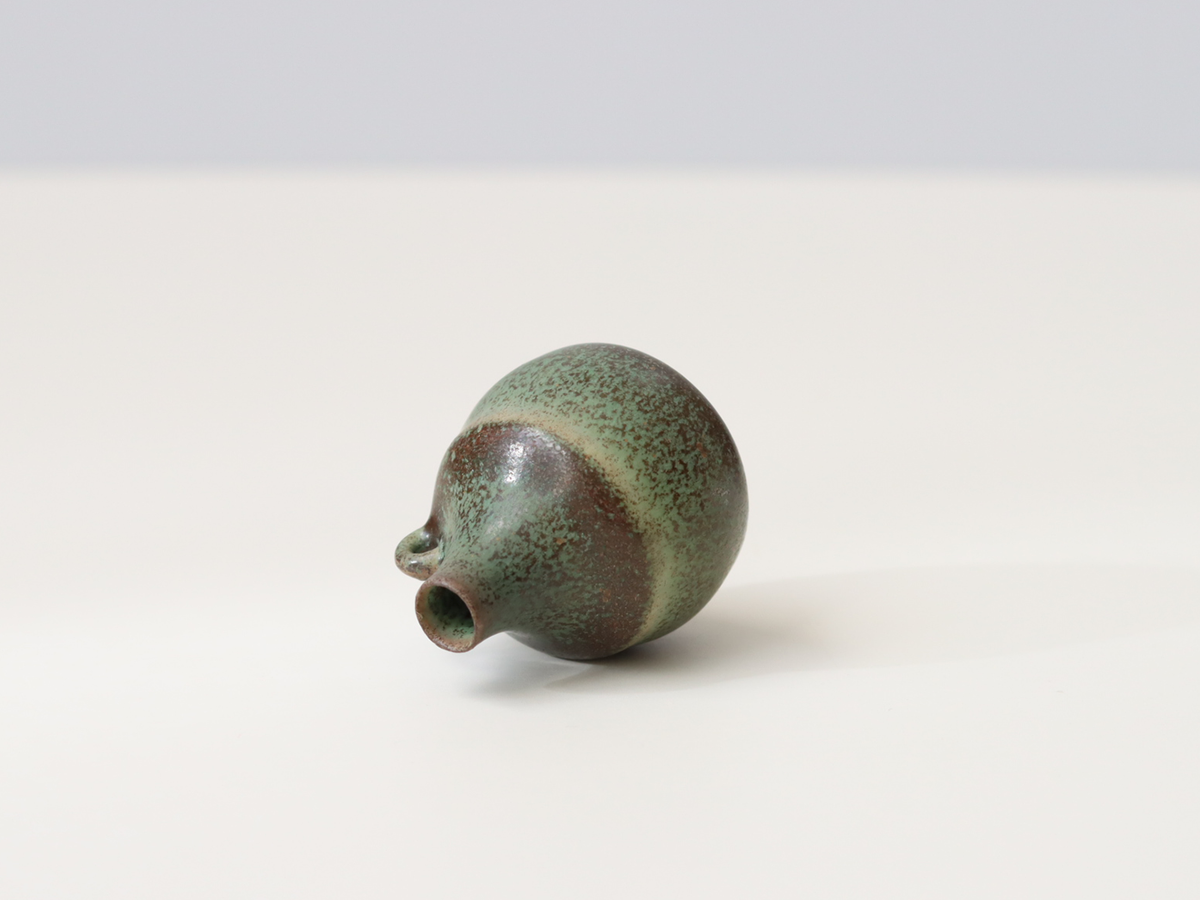 Rörstrand（ロールストランド） Carl Harry Stålhane （カール・ハリー・スタルハン） miniature handle vase model.1 H4.5cm │ 北欧 スウェーデン ヴィンテージ 陶磁器 ミニチュア 一輪挿し 花瓶