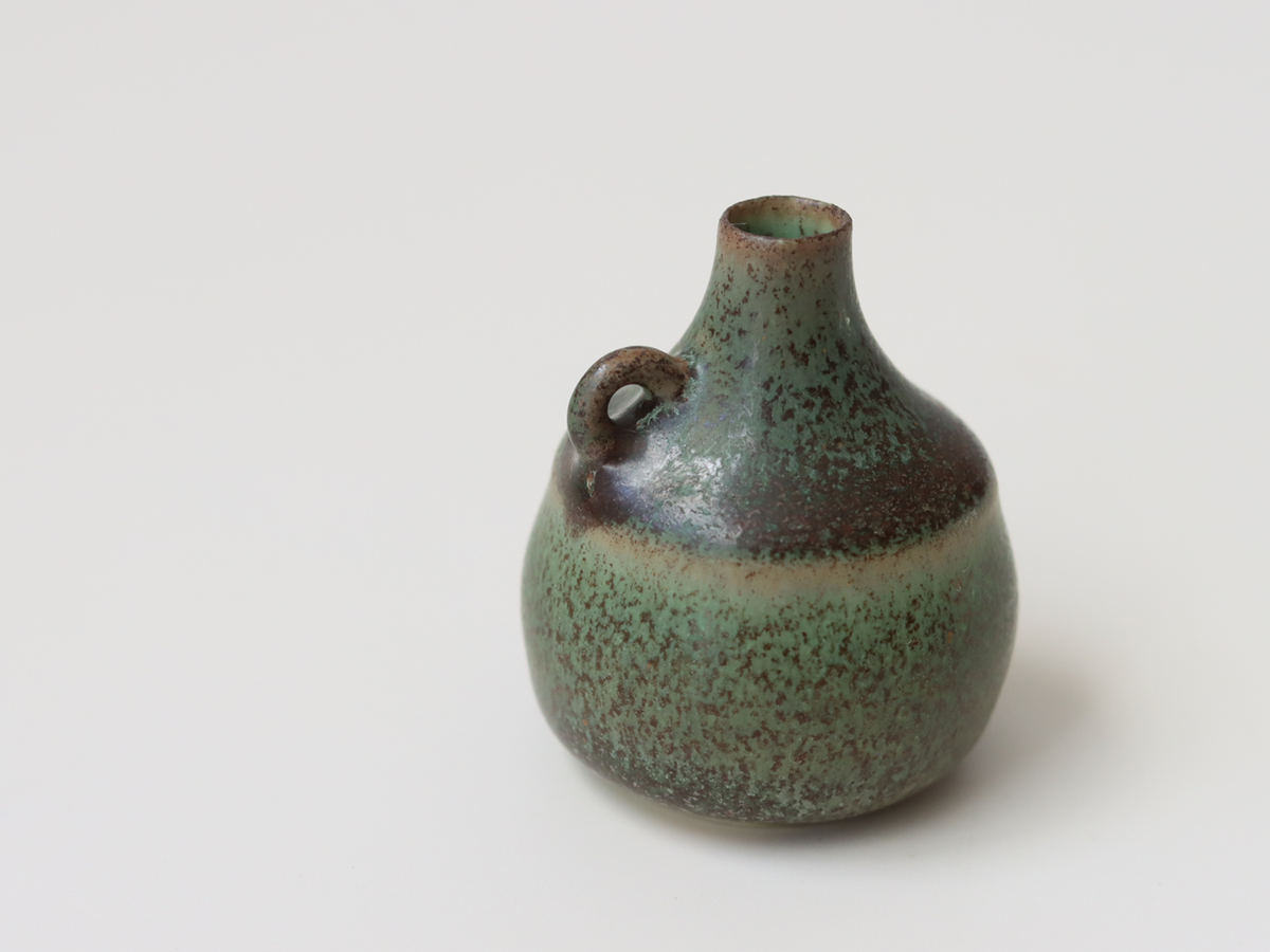 Rörstrand（ロールストランド） Carl Harry Stålhane （カール・ハリー・スタルハン） miniature handle vase model.1 H4.5cm │ 北欧 スウェーデン ヴィンテージ 陶磁器 ミニチュア 一輪挿し 花瓶