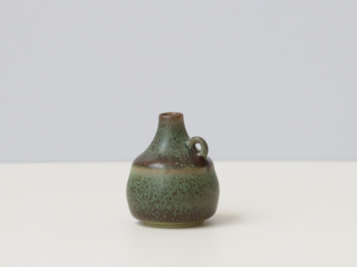 Rörstrand（ロールストランド） Carl Harry Stålhane （カール・ハリー・スタルハン） miniature handle vase model.1 H4.5cm │ 北欧 スウェーデン ヴィンテージ 陶磁器 ミニチュア 一輪挿し 花瓶