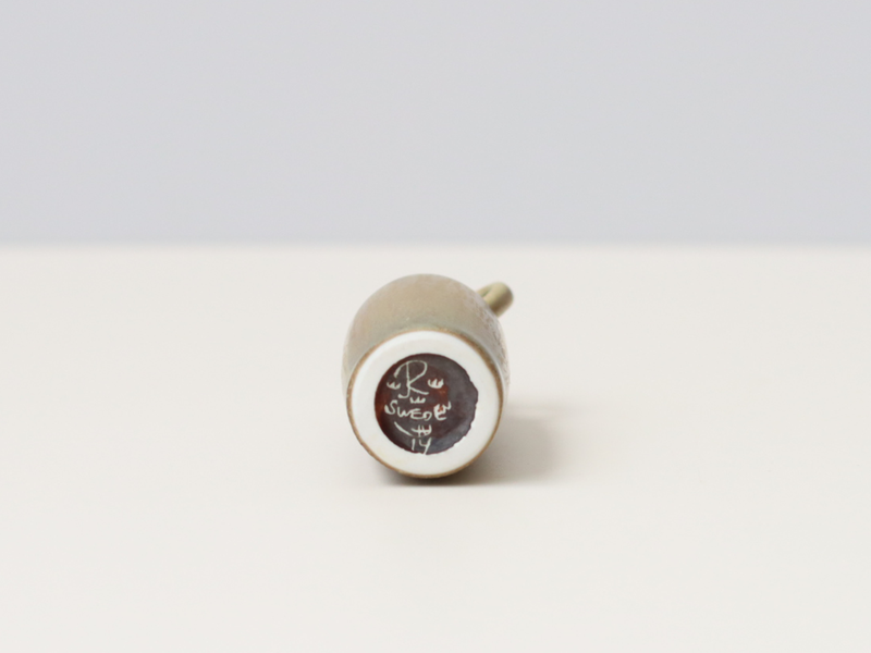 Rörstrand（ロールストランド） Carl Harry Stålhane （カール・ハリー・スタルハン） miniature handle vase model.14 H8cm │ 北欧 スウェーデン ヴィンテージ 陶磁器 ミニチュア 一輪挿し 花瓶