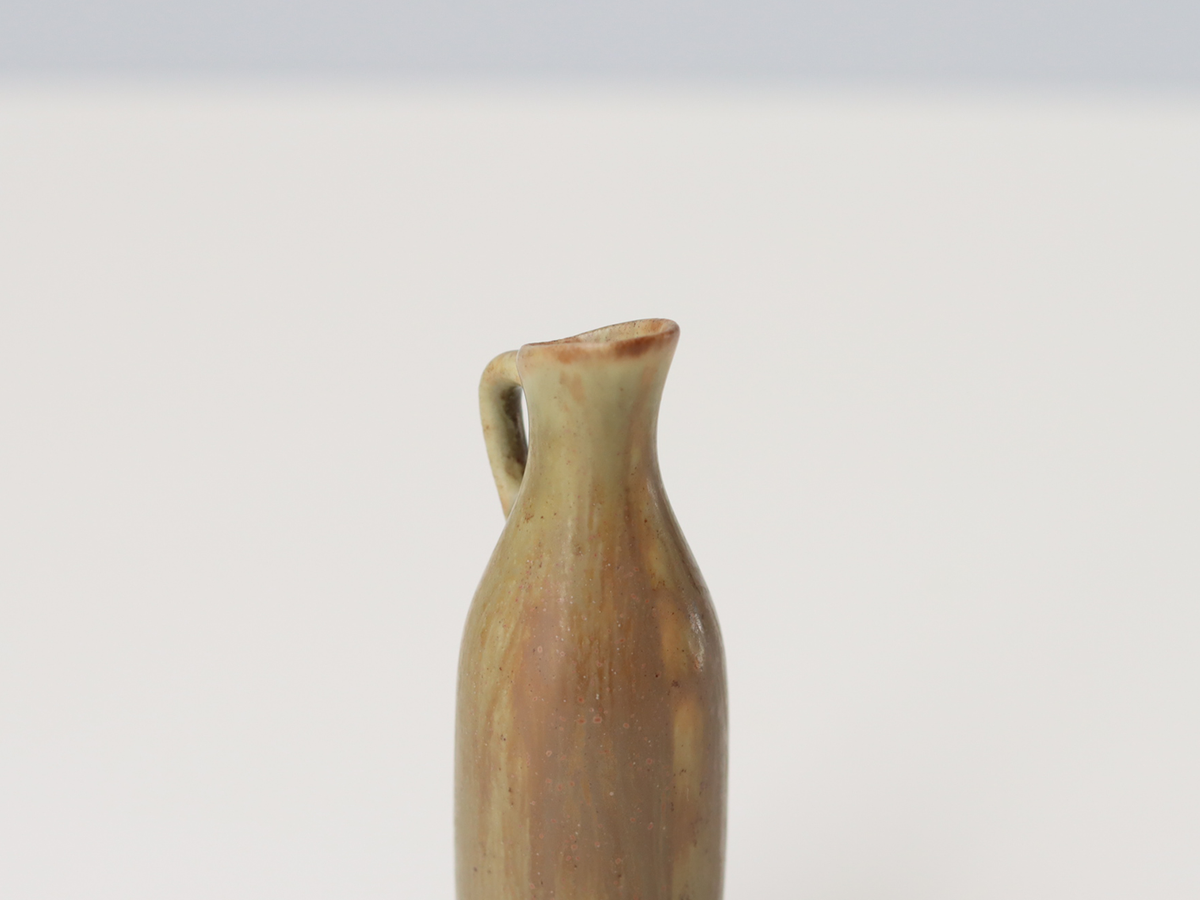 Rörstrand（ロールストランド） Carl Harry Stålhane （カール・ハリー・スタルハン） miniature handle vase model.14 H8cm │ 北欧 スウェーデン ヴィンテージ 陶磁器 ミニチュア 一輪挿し 花瓶