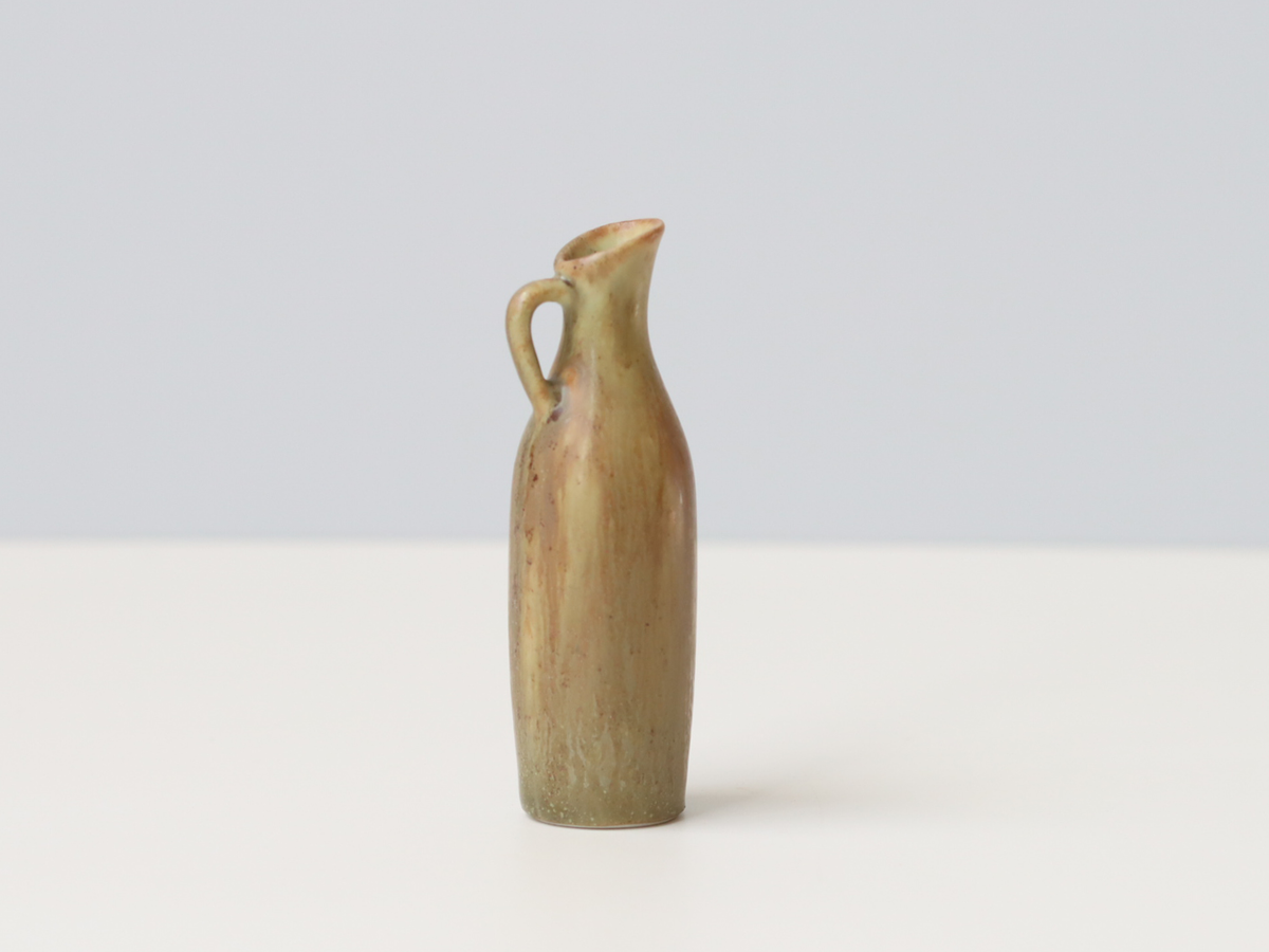 Rörstrand（ロールストランド） Carl Harry Stålhane （カール・ハリー・スタルハン） miniature handle vase model.14 H8cm │ 北欧 スウェーデン ヴィンテージ 陶磁器 ミニチュア 一輪挿し 花瓶