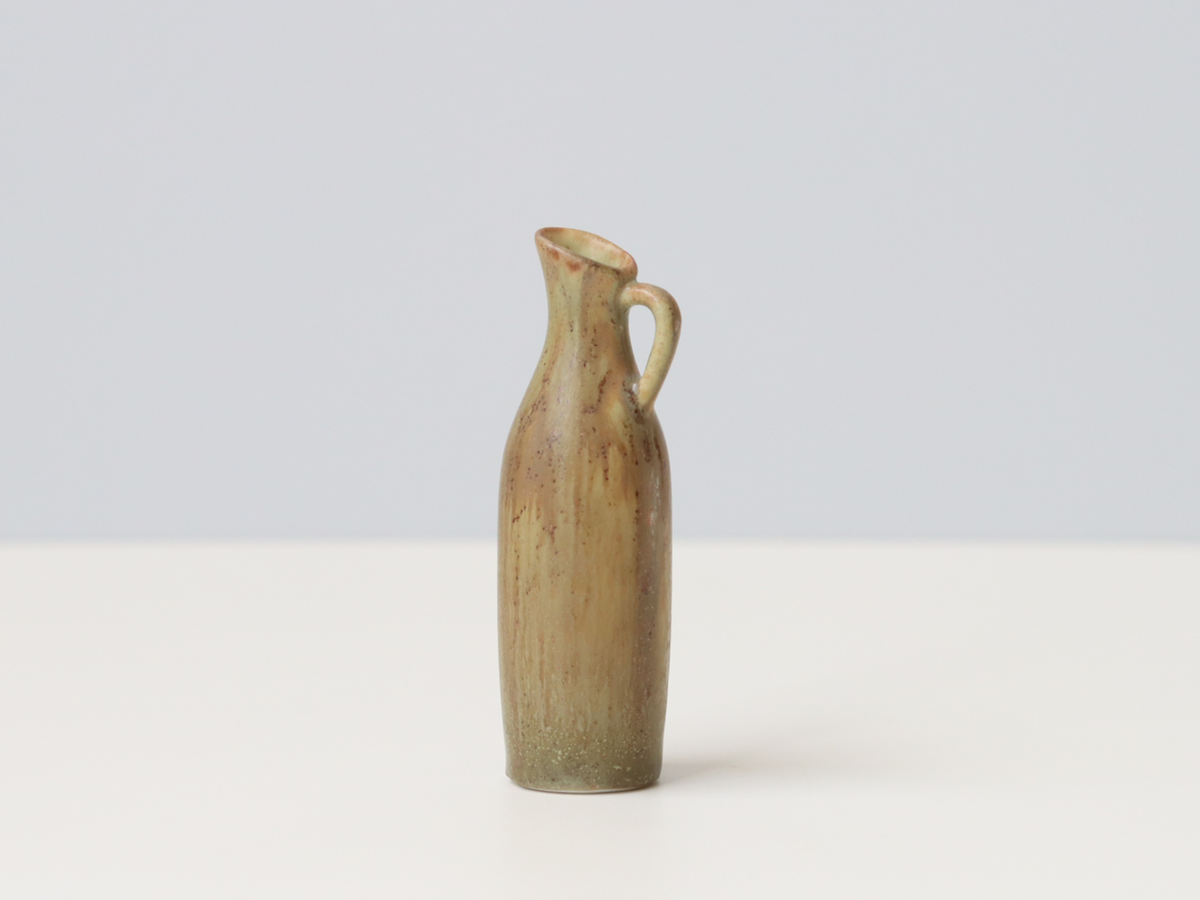 Rörstrand（ロールストランド） Carl Harry Stålhane （カール・ハリー・スタルハン） miniature handle vase model.14 H8cm │ 北欧 スウェーデン ヴィンテージ 陶磁器 ミニチュア 一輪挿し 花瓶