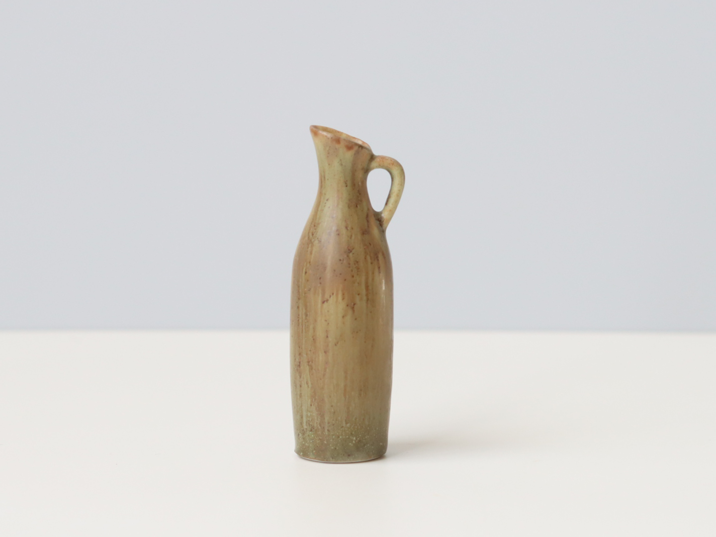 Rörstrand（ロールストランド） Carl Harry Stålhane （カール・ハリー・スタルハン） miniature handle vase model.14 H8cm │ 北欧 スウェーデン ヴィンテージ 陶磁器 ミニチュア 一輪挿し 花瓶