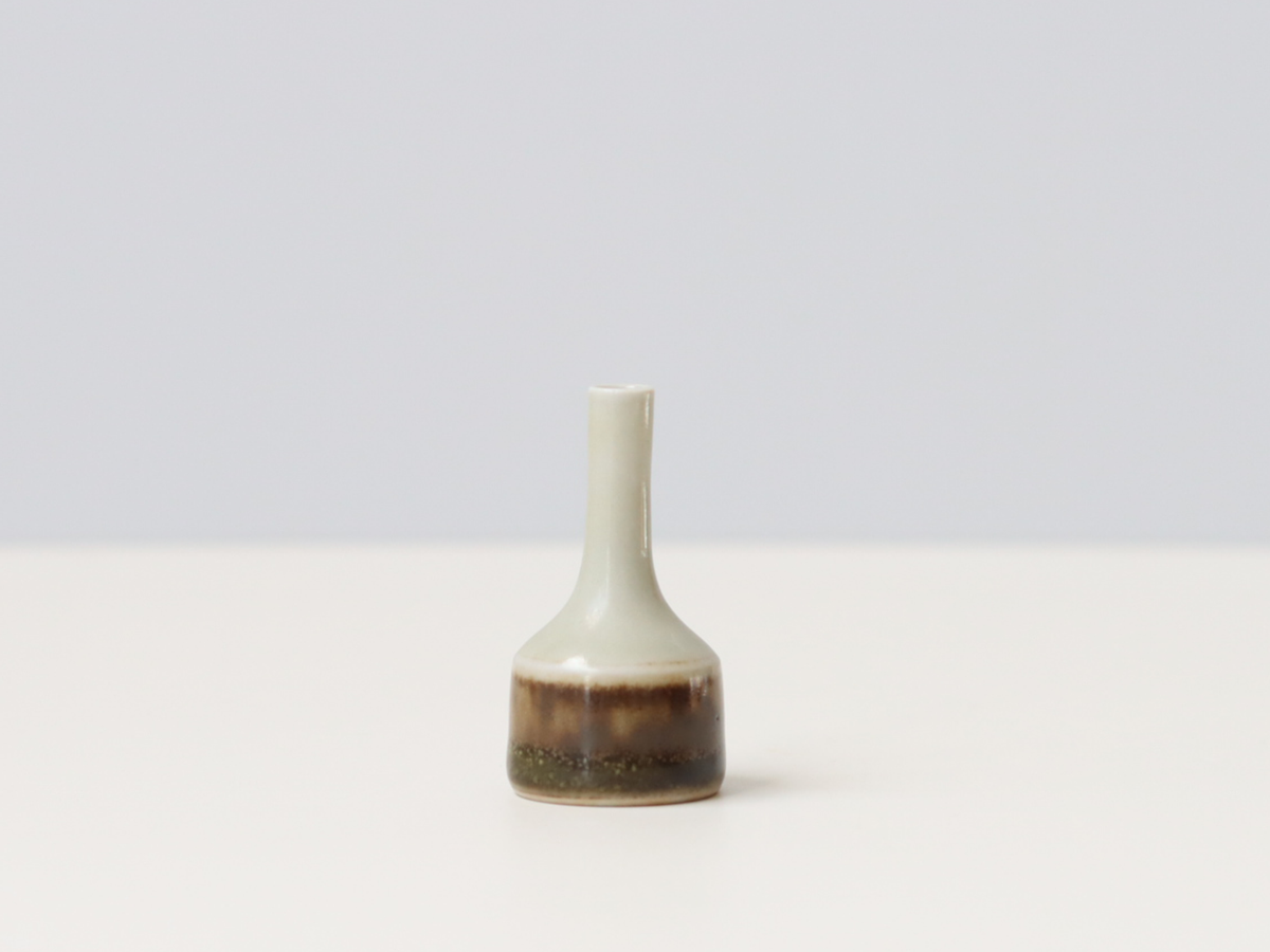 Höganäs Keramik（ホガナス・ケラミック）John Andersson miniature vase H4.5cm │ 北欧 スウェーデン ヴィンテージ 陶磁器 一輪挿し ミニチュア