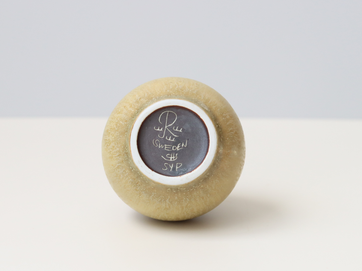 Rörstrand（ロールストランド） Carl Harry Stålhane （カール・ハリー・スタルハン） vase model.SYP H13cm │ 北欧 スウェーデン ヴィンテージ 陶磁器 花瓶 一輪挿し