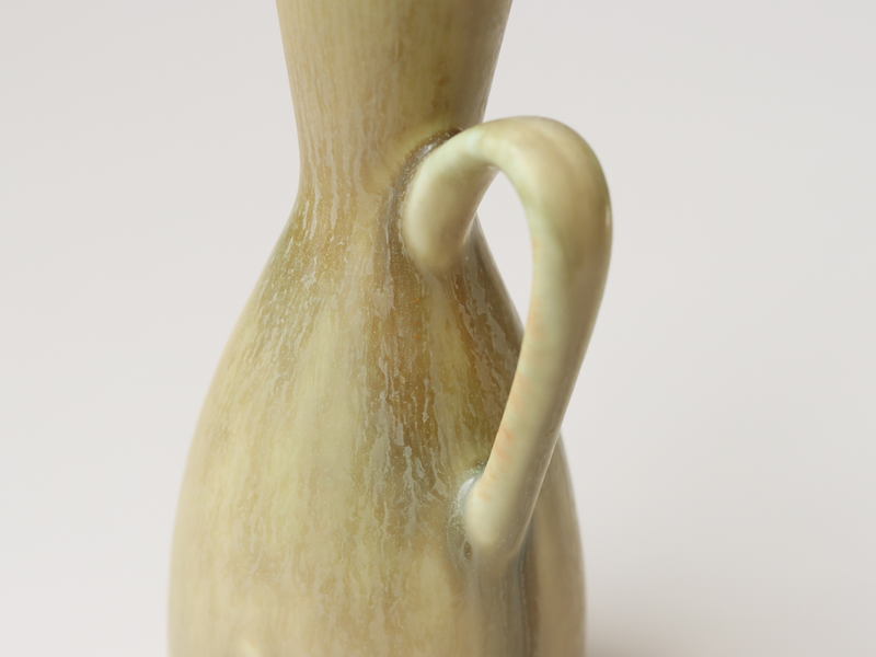 Rörstrand（ロールストランド） Carl Harry Stålhane （カール・ハリー・スタルハン） handle vase model.SVM H17.5cm │ 北欧 スウェーデン ヴィンテージ 陶磁器 花瓶