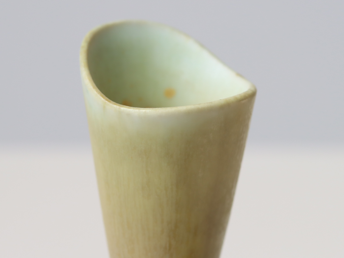 Rörstrand（ロールストランド） Carl Harry Stålhane （カール・ハリー・スタルハン） handle vase model.SVM H17.5cm │ 北欧 スウェーデン ヴィンテージ 陶磁器 花瓶