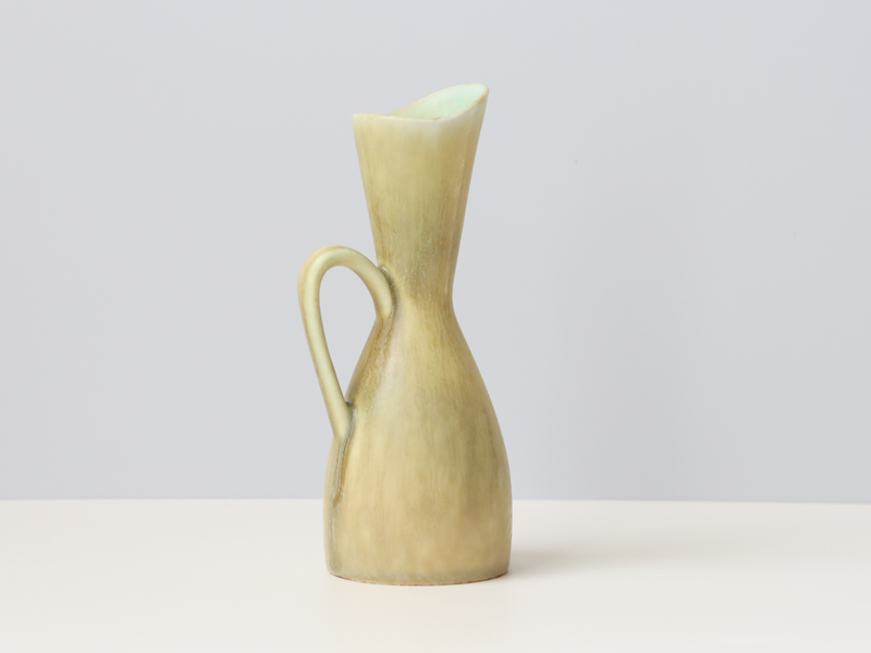 Rörstrand（ロールストランド） Carl Harry Stålhane （カール・ハリー・スタルハン） handle vase model.SVM H17.5cm │ 北欧 スウェーデン ヴィンテージ 陶磁器 花瓶