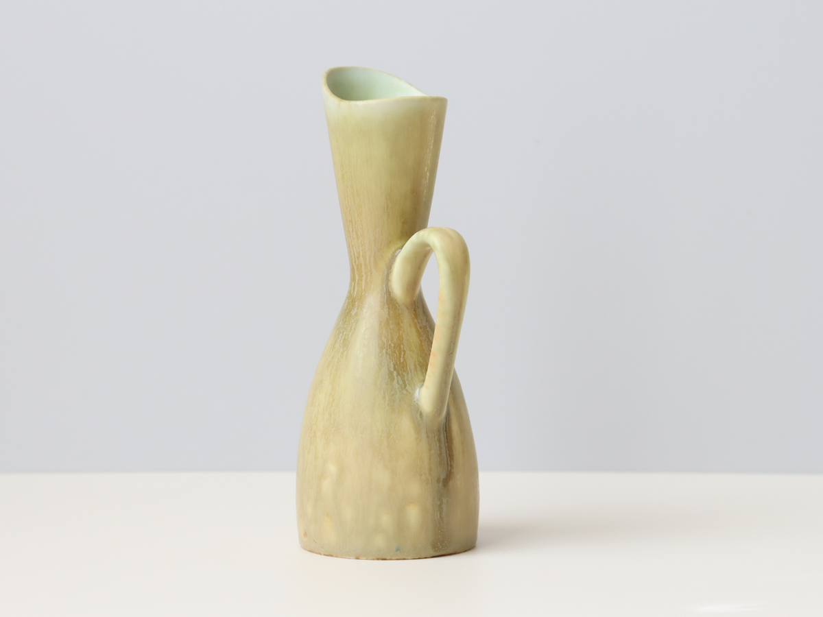 Rörstrand（ロールストランド） Carl Harry Stålhane （カール・ハリー・スタルハン） handle vase model.SVM H17.5cm │ 北欧 スウェーデン ヴィンテージ 陶磁器 花瓶