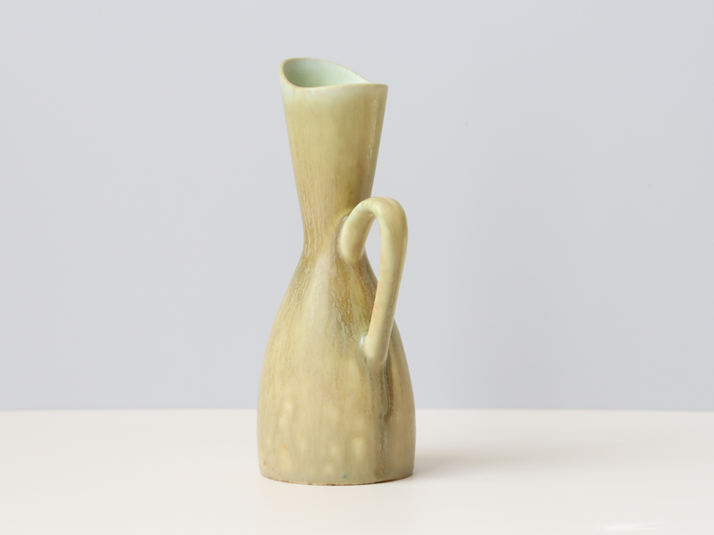 Rörstrand（ロールストランド） Carl Harry Stålhane （カール・ハリー・スタルハン） handle vase model.SVM H17.5cm │ 北欧 スウェーデン ヴィンテージ 陶磁器 花瓶