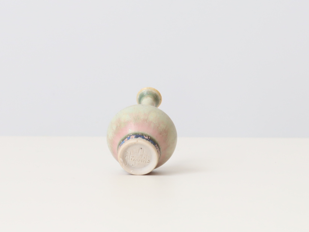 Höganäs Keramik（ホガナス・ケラミック）ミニチュア ベース 2240 / John Andersson ｜ 北欧ヴィンテージ スウェーデン