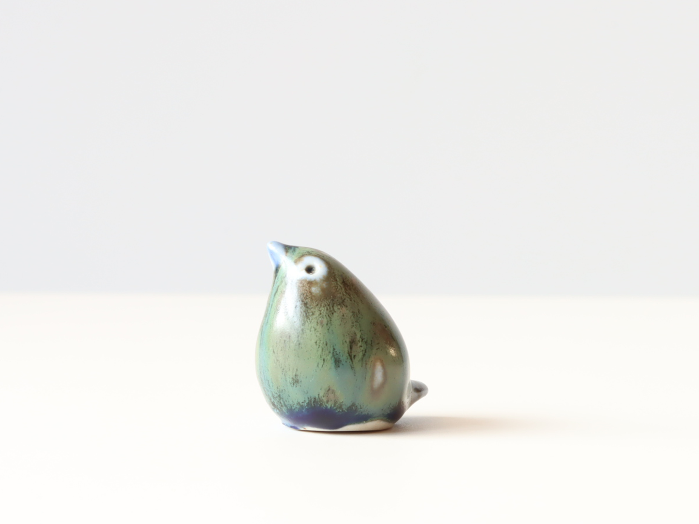 Höganäs Keramik（ホガナス・ケラミック）ミニチュア 鳥 オブジェ 2243 / John Andersson ｜ 北欧ヴィンテージ スウェーデン