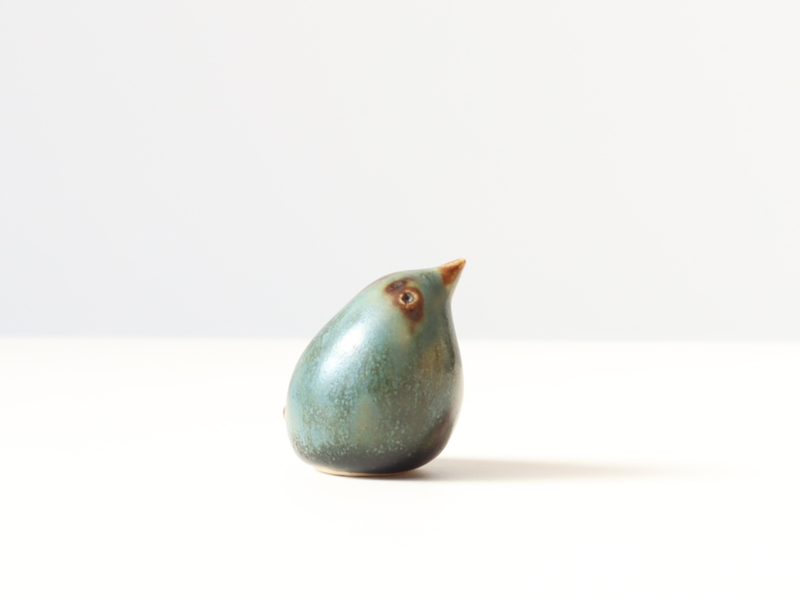 Höganäs Keramik（ホガナス・ケラミック）ミニチュア 鳥 オブジェ 2250 / John Andersson ｜ 北欧ヴィンテージ スウェーデン