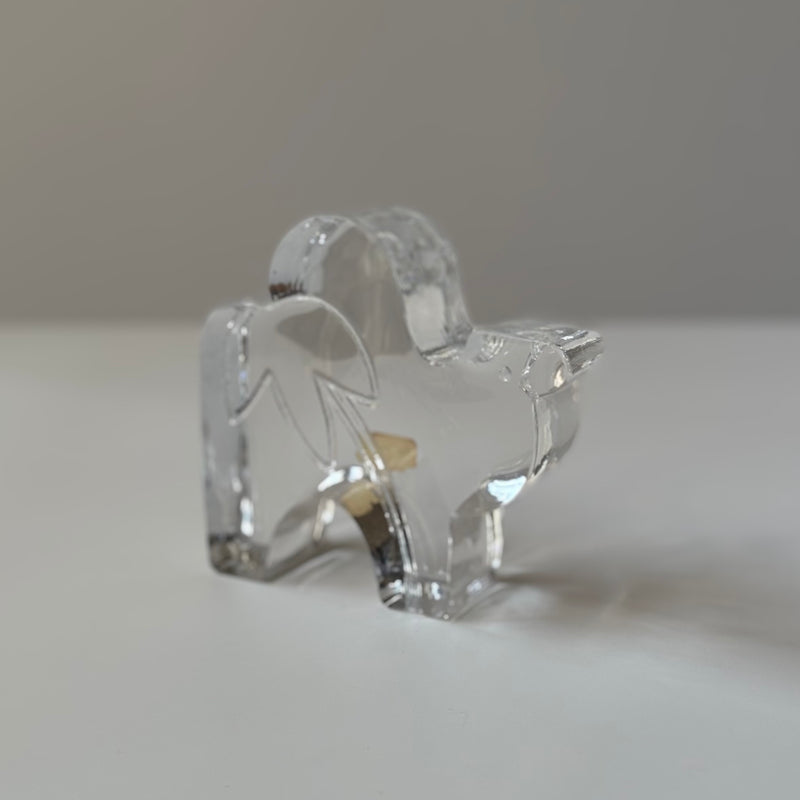 Kosta Boda （コスタ・ボダ） zoo Dromedary │ 北欧 スウェーデン ヴィンテージ オブジェ ガラス