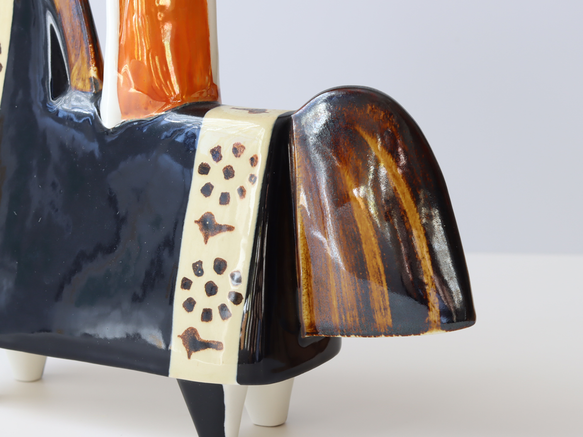 Rörstrand（ロールストランド）Ateljé Riders 騎馬オブジェ 女性 / Timo Sarvimäki ｜ 北欧ヴィンテージ スウェーデン