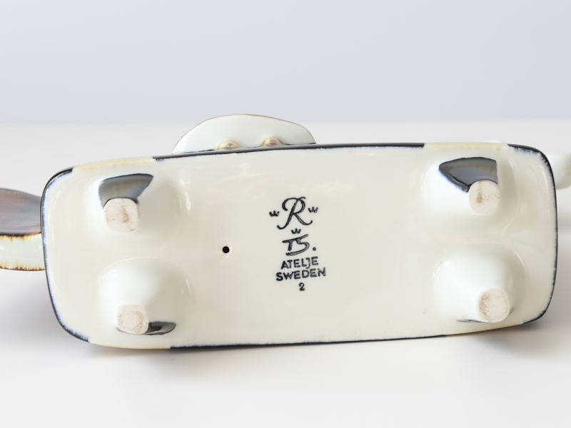 Rörstrand（ロールストランド）Ateljé Riders 騎馬オブジェ 女性 / Timo Sarvimäki ｜ 北欧ヴィンテージ スウェーデン