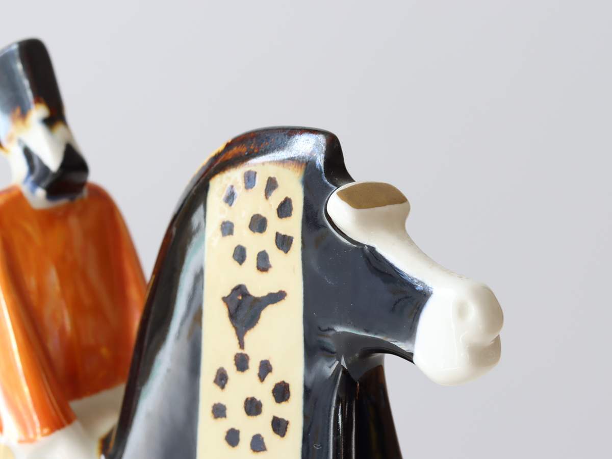 Rörstrand（ロールストランド）Ateljé Riders 騎馬オブジェ 男性 / Timo Sarvimäki ｜ 北欧ヴィンテージ スウェーデン