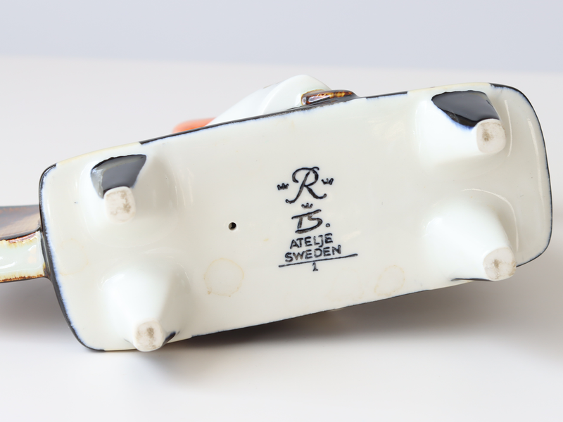 Rörstrand（ロールストランド）Ateljé Riders 騎馬オブジェ 男性 / Timo Sarvimäki ｜ 北欧ヴィンテージ スウェーデン