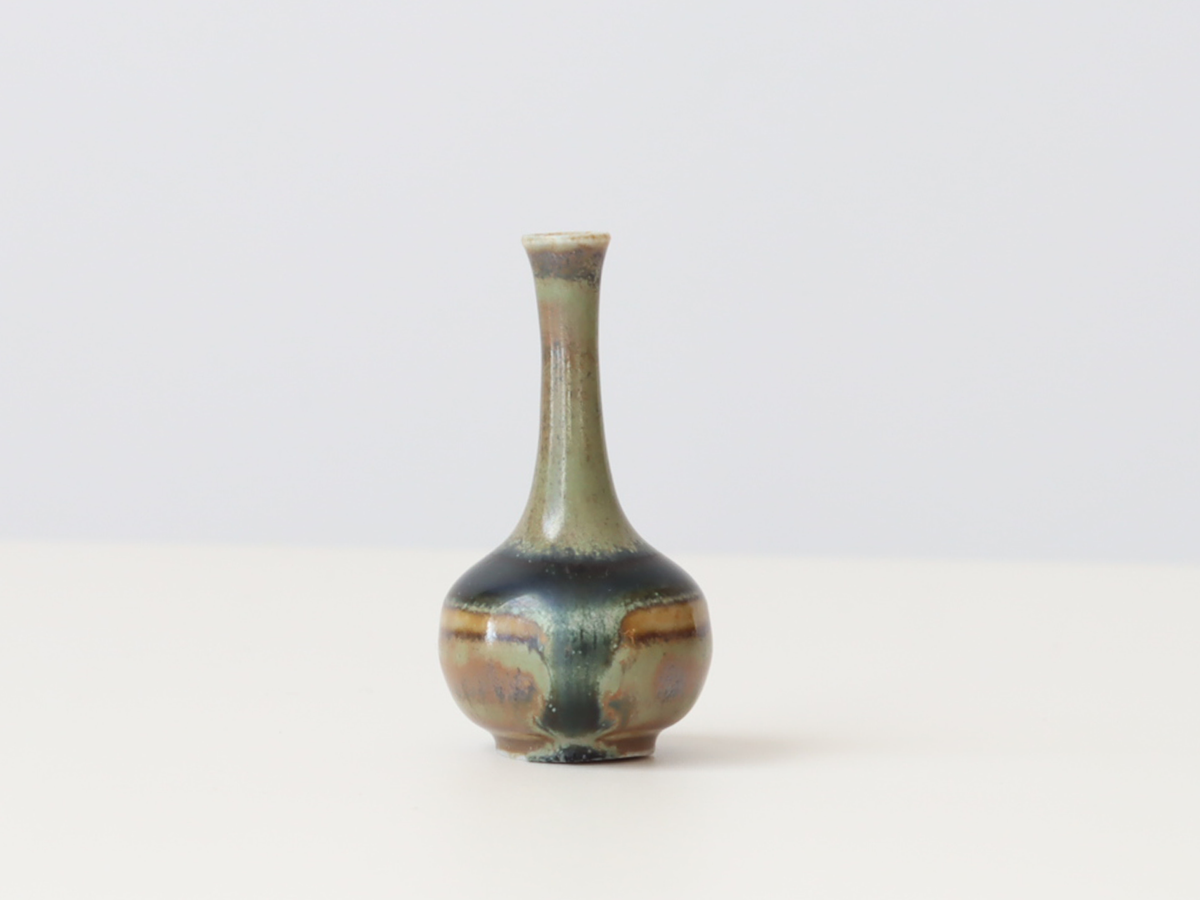 Höganäs Keramik（ホガナス・ケラミック）ミニチュア ベース 2238 / John Andersson ｜ 北欧ヴィンテージ スウェーデン