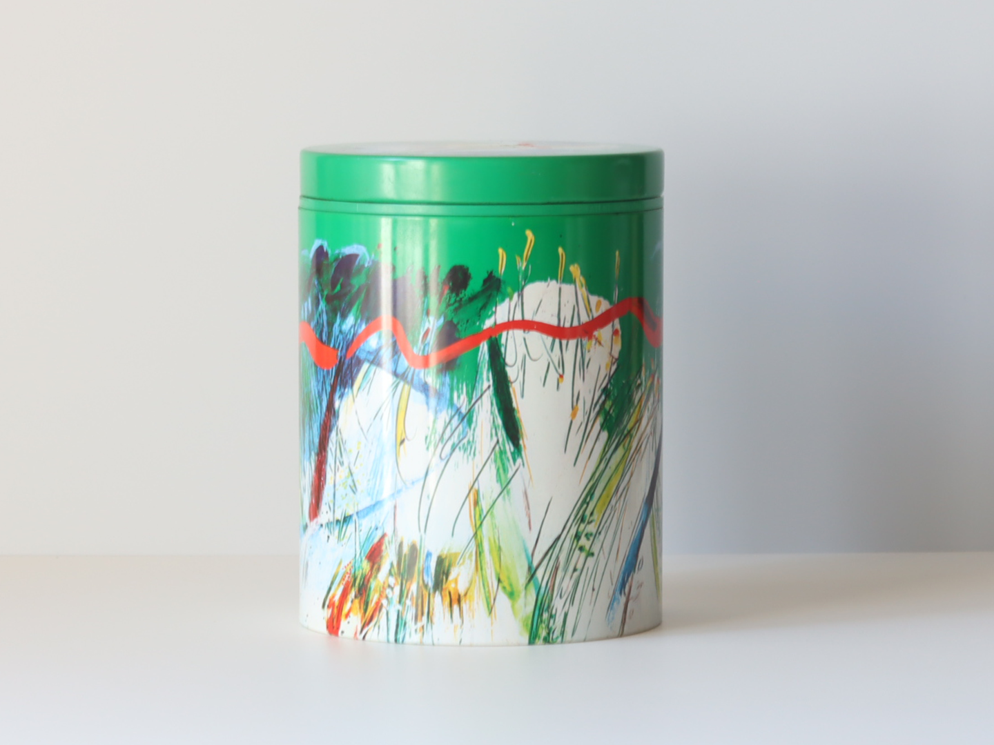 Irma（イルマ） コーヒー缶 グリーン ｜ 北欧ヴィンテージ デンマーク