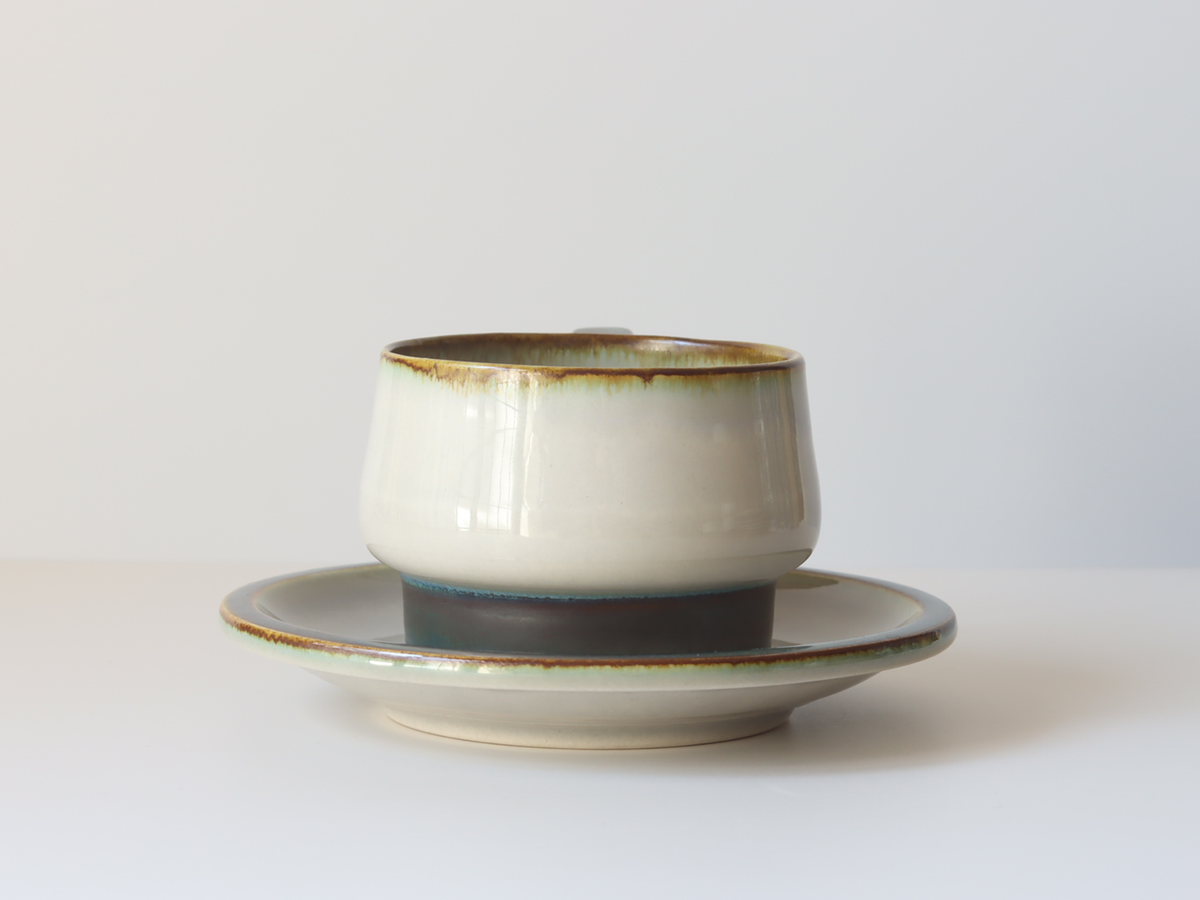 Jens.H.Quistgaard （イェンス・クイストゴー ） Tema （テーマ） tea cup saucer │ 北欧ヴィンテージ デンマーク ティーカップ 陶磁器