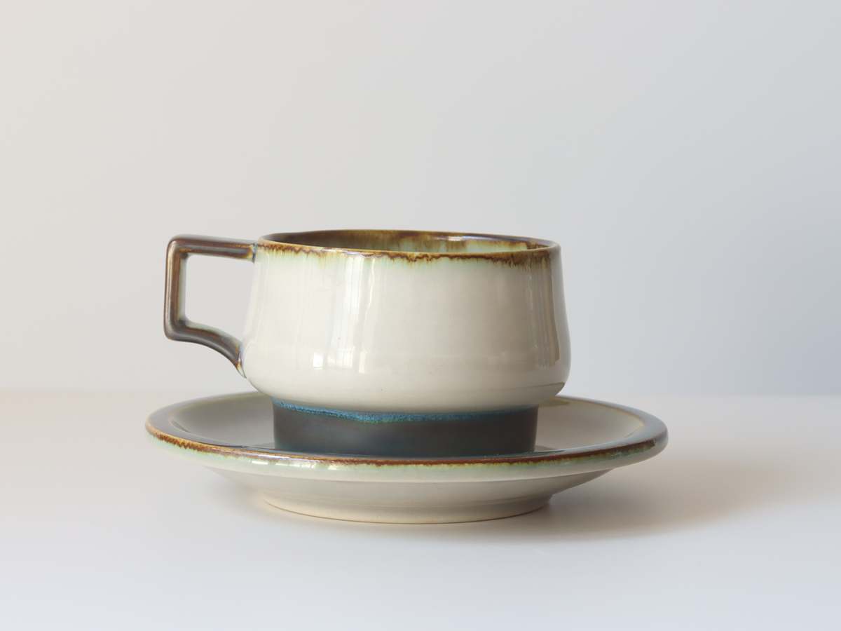 Jens.H.Quistgaard （イェンス・クイストゴー ） Tema （テーマ） tea cup saucer │ 北欧ヴィンテージ デンマーク ティーカップ 陶磁器