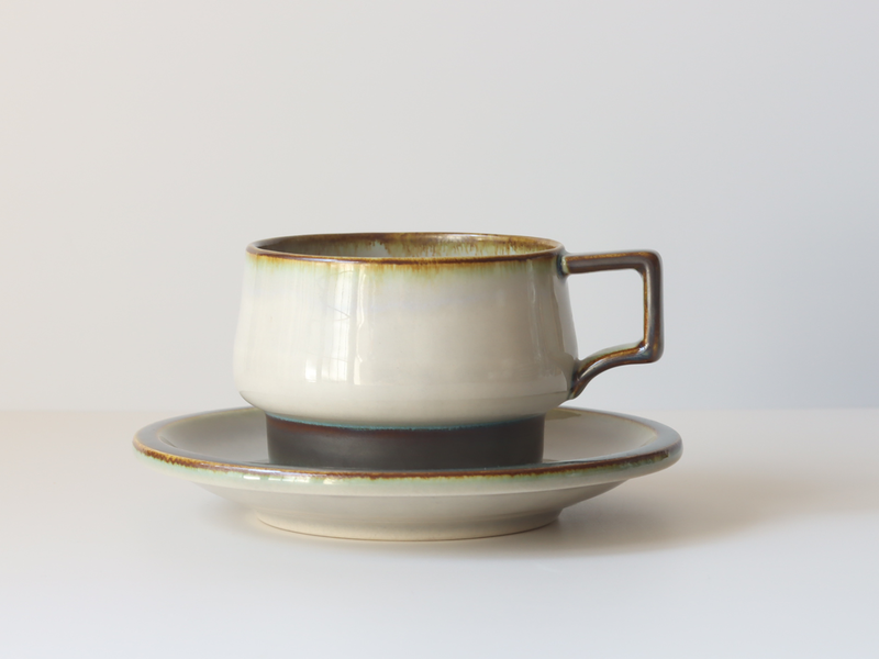 Jens.H.Quistgaard （イェンス・クイストゴー ） Tema （テーマ） tea cup saucer │ 北欧ヴィンテージ デンマーク ティーカップ 陶磁器