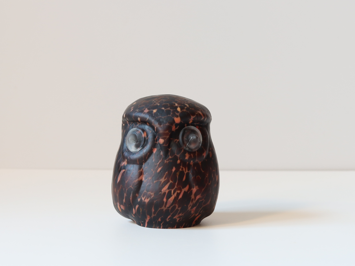 北欧ビンテージガラス /KOSTA BODA /Night Eyes/フクロウ 北欧ガラス