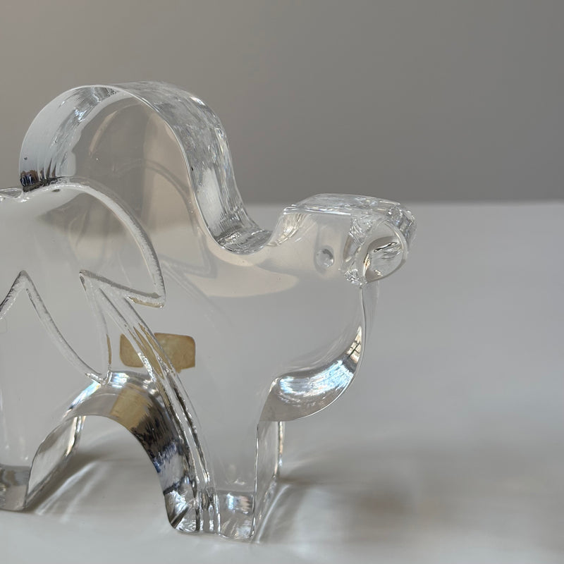 Kosta Boda （コスタ・ボダ） zoo Dromedary │ 北欧 スウェーデン ヴィンテージ オブジェ ガラス