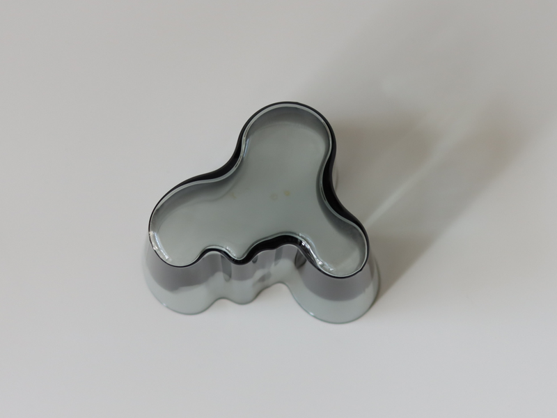 iittala  （イッタラ） Alvar Aalto vase H9.5cm smoke │ 北欧 フィンランド アアルトベース スモーク 花瓶