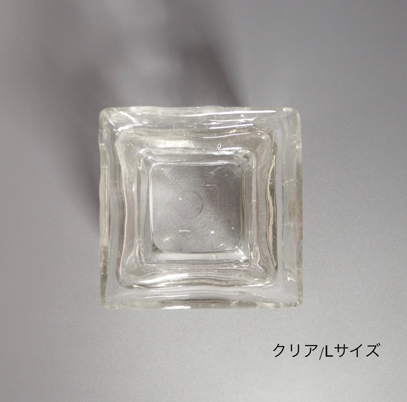 Riihimaen Lasi （リーヒマエンラシ） Helena Tynell（ヘレナ・ティネル）Pala （パラ）Lサイズ ライトブルー H11.5cm │ 北欧 フィンランド ヴィンテージ 花瓶 ガラス