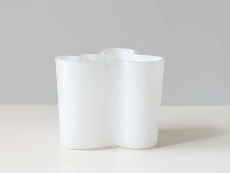 iittala  （イッタラ） Alvar Aalto vase H12cm white │ 北欧 フィンランド アアルトベース ホワイト 花瓶