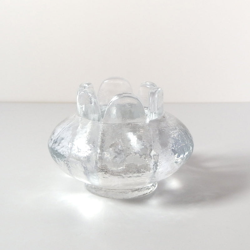 Pukeberg （プーケベリ） candle holder │ 北欧 スウェーデン ヴィンテージ キャンドルホルダー ガラス