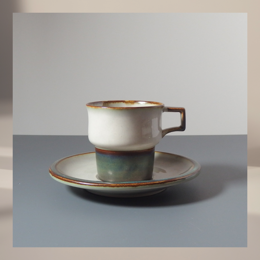 【北欧 ヴィンテージ】 Quistgaard （クイストゴー ） Tema （テーマ） coffee cup saucer