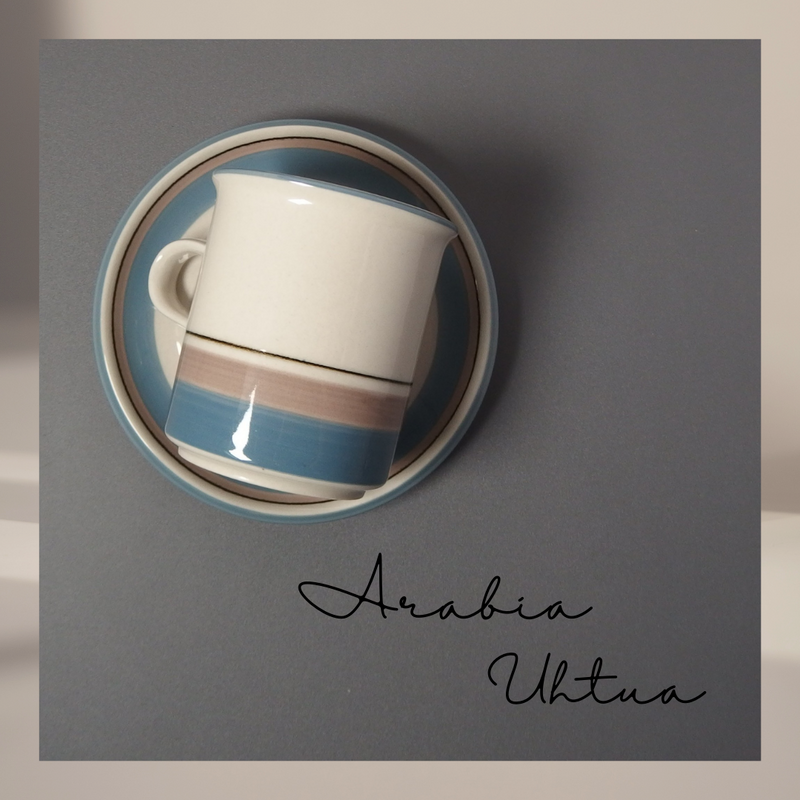 Arabia （アラビア）Uhtua（ウートゥア）coffee cup │ 北欧 フィンランド ヴィンテージ コーヒーカップ 陶磁器