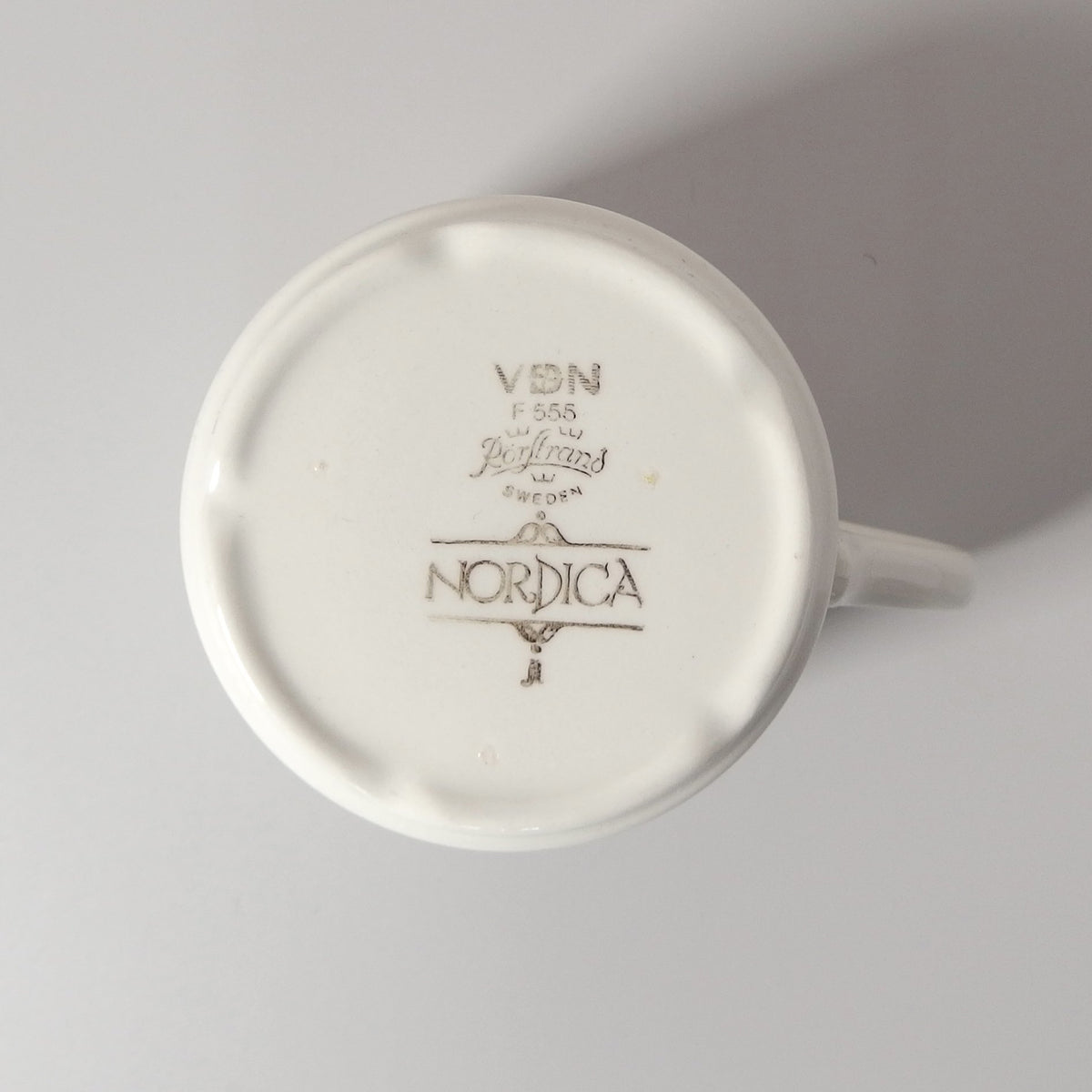 Rorstrand （ロールストランド） Nordica（ノルディカ）coffee cup saucer │ 北欧 スウェーデン ヴィンテージ コーヒーカップ 陶磁器