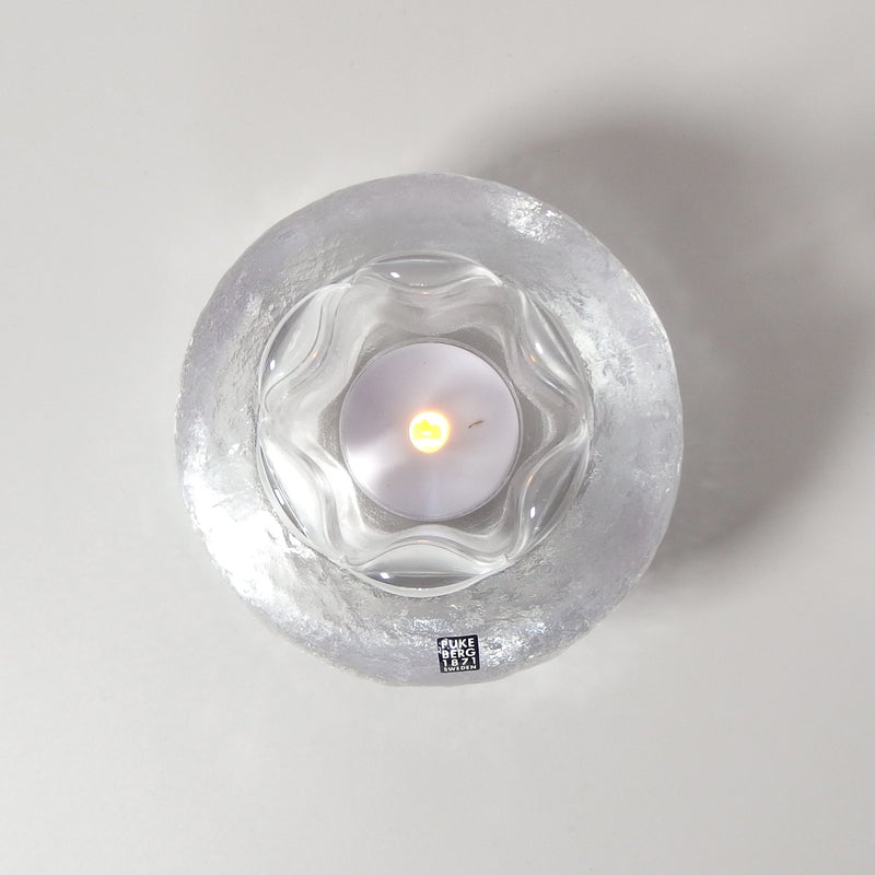 Pukeberg （プーケベリ） candle holder │ 北欧 スウェーデン ヴィンテージ キャンドルホルダー ガラス