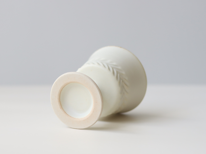 tone. goblet シイナナナエ 白マット M J77 アロー  │ 日本 陶磁器 ゴブレット