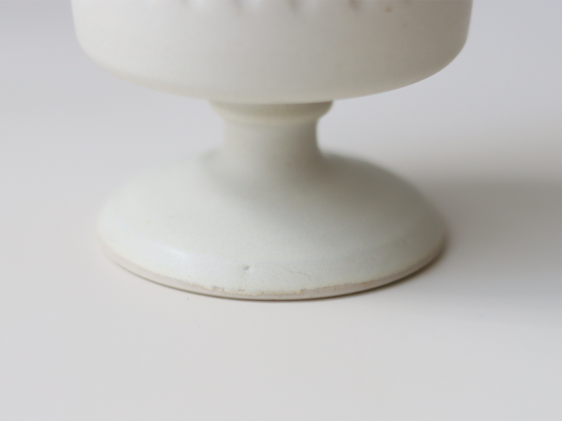 tone. goblet シイナナナエ 白マット M J78 ドロップ  │ 日本 陶磁器 ゴブレット