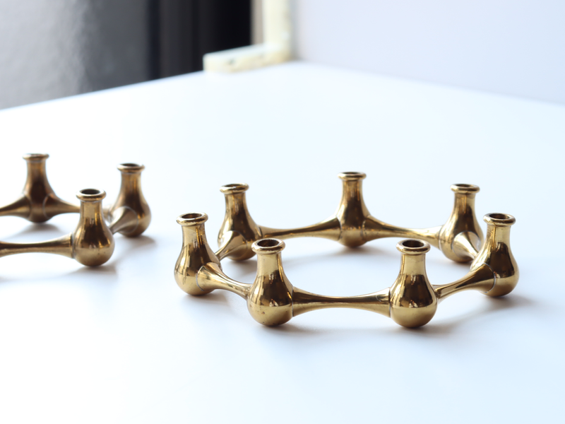 Dansk（ダンスク） キャンドルスタンド 7連 真鍮 / Jens H. Quistgaard｜ 北欧ヴィンテージ デンマーク