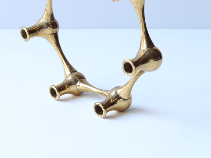 Dansk（ダンスク） キャンドルスタンド 7連 真鍮 / Jens H. Quistgaard｜ 北欧ヴィンテージ デンマーク