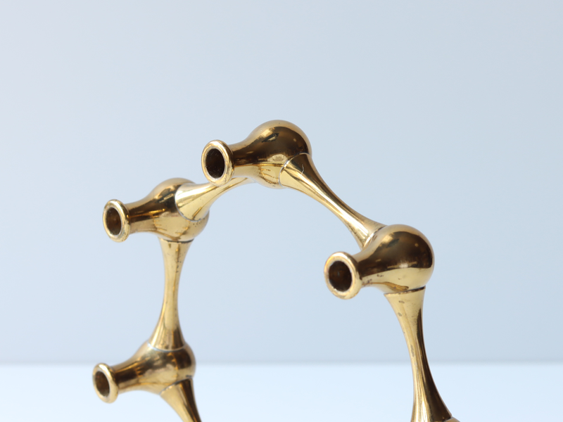 Dansk（ダンスク） キャンドルスタンド 7連 真鍮 / Jens H. Quistgaard｜ 北欧ヴィンテージ デンマーク